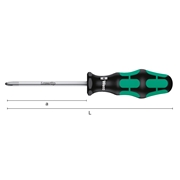 Afbeeldingen van Screwdrivers for Philips screws WERA 350 PH