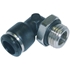 Afbeelding van Adjustable male push to connect L fittings in technopolymer AIGNEP 50116