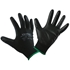 Image sur Work gloves in polyester coated in black polyurethane WRK