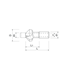 Picture of Modular contersinking milling cutters GRANLUND size 1 in HSS 60°