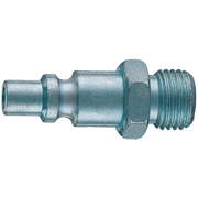 Afbeeldingen van Quick couplings male threaded with spring Italy profile ANI 15/A-M