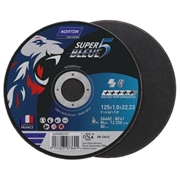 Image de Flat cutting discs NORTON SUPER BLEUE 4