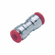 Afbeeldingen van Straight connectors in nickel-plated brass AIGNEP 50040