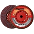 Picture of Flap grinding discs with reinforced plastic backing and zirconium and corundum abrasive cloth WRK RED DRAGON PLASTICA