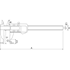 Image sur Digital slide caliper with interchangeable tips ALPA AA176