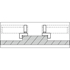 Picture of L-shaped flat contacts for external measurements ALPA BA432