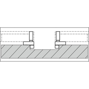 Image de Semi-cylindrical contacts for internal measurements ALPA BA434