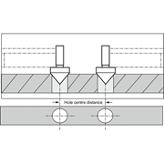 Picture of Conical contacts for hole centre distance ALPA BA436