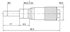 Picture of Micrometer heads 0-13 mm travel ALPA BB145