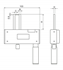 Image sur Digital instrument for external seeger measurements with rods facing one another IP54 ALPA BA395