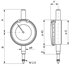 Image sur Centesimal dial gauge ALPA CB013