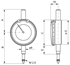 Afbeelding van Centesimal dial gauge ALPA CB014