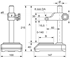 Afbeelding van Dial gauge holder with micrometric shift ALPA CD030