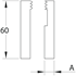 Image sur Pair of threaded blocks for ALPA FA180 holder