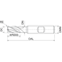 Image sur End mills with variable pitch corner radius and chip breaker for trochoidal milling Z5