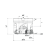 Image sur High feed end mills with single sided inserts bore coupling TUNGALOY MILLQUADFEED