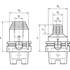 Image sur Hydraulic chucks DIN 69893 HSK A KERFOLG