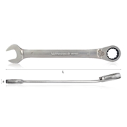 Afbeeldingen van Combination wrenches with reversible ratchet WODEX WX1350