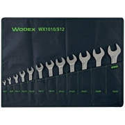 Afbeeldingen van Set of double open ended wrenches WODEX