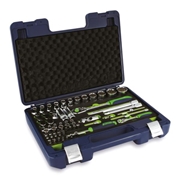 Image de Socket set 1/4" and 1/2" WODEX WX2090/SE66-PC