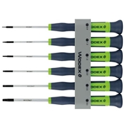 Afbeeldingen van Set of micro hexagonal screwdrivers for electronics WODEX WX2847/S6