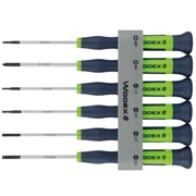 Afbeeldingen van Set of micro screwdrivers for slotted and Phillips screws WODEX WX4380/S6