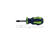 Afbeeldingen van Stubby screwdrivers for Phillips screws WODEX WX4070