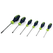 Afbeeldingen van Set of screwdrivers for slotted screws WODEX WX4000/SE6