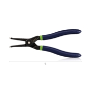 Afbeeldingen van Straight nose pliers for external circlips WODEX WX3410