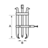 Afbeelding van Reversible extractors 2 arm WODEX WX5930