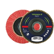 Image de Flap discs with fibreglass backing and polycotton cloth WODEX RAPTOR PIANO