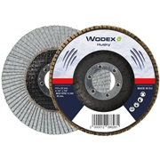 Image de Flap discs with fibre backing and zirconium stearate cloth WODEX HUSKY