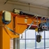 Afbeelding van Column mounted JIB cranes with overhead beam arm B-HANDLING