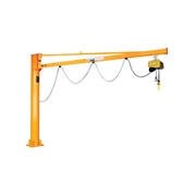 Afbeeldingen van Round column mounted jib cranes with GIS system KB profile arm B-HANDLING