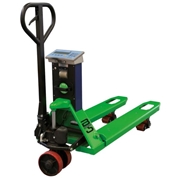 Afbeeldingen van Scale pallet trucks with printer B-HANDLING