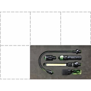 Image de Modular rechargeable LED torches in foam WODEX WX6620