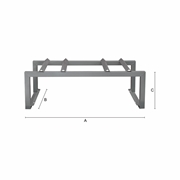 Afbeeldingen van Drum storage supports WODEX WX9902