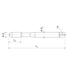 Afbeelding van Spiral flute 40&#176; taps for thread inserts EG M WRK