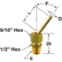 Image sur Nozzel for lathes-100 BAR 1/8&quot; QPM